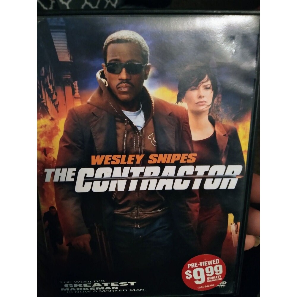 Wesley Snipes the contractor DVD